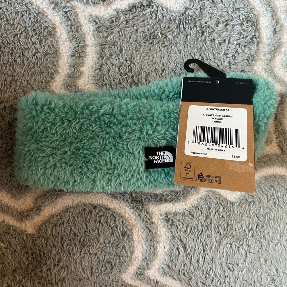 Kid’s NorthFace fuzzy ear band - Picture 2 of 3